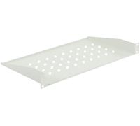 LOGON RAS200WH Rack shelf rack accessory - Rack Accessories (Rack shelf, White, 30 kg, 48.3 cm (19"), 1U, 486 mm)