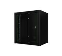 Lanview RWM12U45BL rack cabinet 12U Wall mounted rack Black