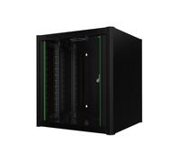 Lanview RWM12U56BL rack cabinet 12U Wall mounted rack Black