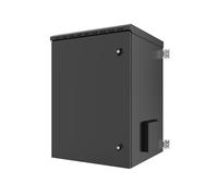 LOGON RWMIP55W16U60B Wall Mounted Rack 16U Black Shelves (Rack Mounted on the Wall, 16U, Steel, Black, 48.3 cm (19"), IP55)