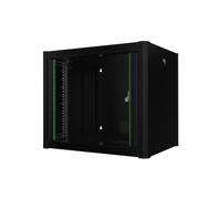 Lanview RWP09U45BL rack cabinet 9U Wall mounted rack Black