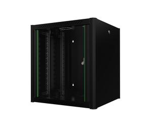 Lanview RWP12U56BL rack cabinet 12U Wall mounted rack Black