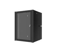Lanview RWP16U45BL-D rack cabinet 16U Wall mounted rack Black