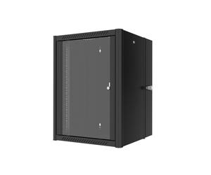 Lanview RWP16U45BL-D rack cabinet 16U Wall mounted rack Black