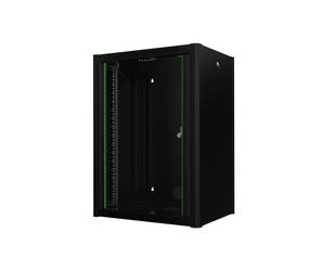 Lanview RWP16U45BL rack cabinet 16U Wall mounted rack Black