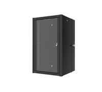 Lanview RWP20U45BL-D rack cabinet 20U Wall mounted rack Black