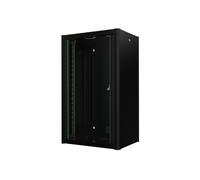 Lanview RWP20U45BL rack cabinet 20U Wall mounted rack Black