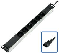 Lanview TUPS035 POWER STRIP 19" - 6 WAY -