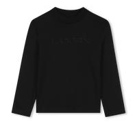 Lanvin - Long Sleeve T-shirt - Black - Girl - 6 Years