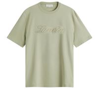 Lanvin Men's Debossed Script Logo T-Shirt Lin