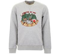 Men's Lanvin Fighter By Day Lover By Night Forest Grey Sweater - Size: L