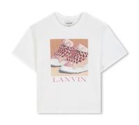 Lanvin - Short Sleeve T-shirt - Offwhite - Girl - 12 Years