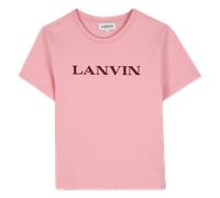 Lanvin - Short Sleeve T-shirt - Pink Icing - Girl - 10 Years