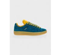 Lanvin x Future Hyper Curb Suede Sneakers Blue Wmns - 6