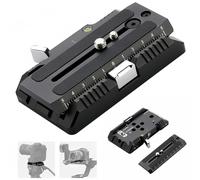 Lanxire 120mm Tripod Quick Release Plate & Clamp Kit for Manfrotto 501 502 DJI Gimbals QR Plate, Camera Quick Release Mount