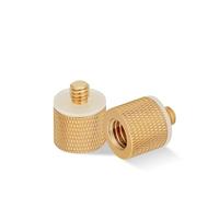 Lanxire 3/8" -16 Female to 1/4"-20 Male Tripod Thread Reducer Adapter for Tripod(2 Pieses) - 0338