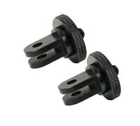 LANXIRE Aluminum Camera Tripod Adapter 1/4"-20 Conversion Adapter Mounts Compatible with Gopro Action Cameras Insta360 and Other Standard 1/4 Accessories, Quarter Inch Mount Adapter (Type AA) - 2Packs