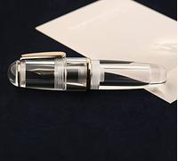 Lanxivi Majohn Q1 Fine Nib Fountain Pen - Clear - Large Capacity