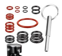 lanyan 22 Piece Automatic Coffee Machine Repair Kit Oval Head Wrench | Compatible with E8 and other models, oval head wrenches and spare parts for Jura and Krups coffee machines