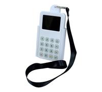 Lanyard Holster Holder Compatible with SumUp 3G Card Reader Mount Bracket with Strap - White