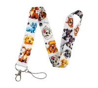 Lanyard Neck Strap, Personalized Lanyards for Neck, for ID Badge Holder, Keys, Work Permits(HS03)