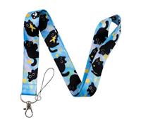 Lanyard Neck Strap, Personalized Lanyards for Neck, for ID Badge Holder, Keys, Work Permits(HS05)