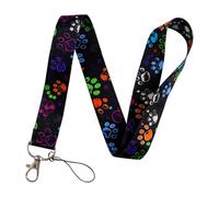 Lanyard Neck Strap, Personalized Lanyards for Neck, for ID Badge Holder, Keys, Work Permits(HS15)