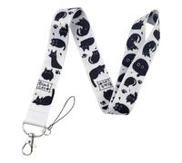Lanyard Neck Strap, Personalized Lanyards for Neck, for ID Badge Holder, Keys, Work Permits(HS32)