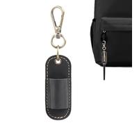 Lanyard Pen Clip | Portable Leather Anti-Lost Storage Case | Lanyard with Pen Holder | for Cafe Couch Dorm Hospital Home Offices School Hotel Room Tabletop Key Notepad Pencil