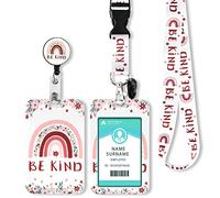 Lanyard with Card Holder, Adjustable Retractable Lanyards ID Badge Holder, for ID Card, Office, School