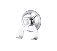 lanyinxianzi Suction Cup Hooks for Shower Squeegee, Glass Doors, Bathroom, Window and Car Glass, Kitchen - Towel, Coat, Bath Robe Hook Holder (2 Pack) (Size 1)