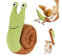 LANYUKEJI Dog Toys Chew Toys - Snuffle Toys Snails for Puzzle & Foraging Instinct Training, Interactive Plush teething Toys for Stress Release Game for Boredom for puppy and Medium Dog