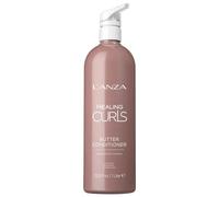 L'ANZA Healing Curls Butter Conditioner - Curly Hair Product for Moisturising and Detangling Velvety Curls with Anti-Humidity Moisturisers, with Sulphate Free, Paraben Free Formula (1L)