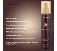 L'Anza Keratin Healing Oil Bounce Up Spray 180ml for voluminous blowouts