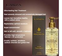 L'Anza Keratin Healing Oil Hair Treatment 185ml with pump - provides shine