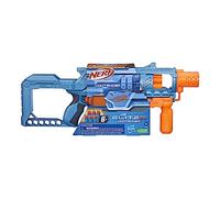 Lanzador Nerf Elite 2.0 Contender con Cilindro de 6 Dardos, 6 Dardos Nerf Elite y empuñadura extraíble - para Juegos en Exteriores