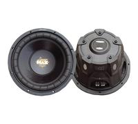 LANZAR MAXP104D MaxPro Series Small 4Ω Dual Subwoofer (10", 1,200 Watts)