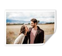 LANZOL Custom Canvas Prints with Your Photos Unframed Canvas Customized Wall Art Personalized Canvas Pictures for Wedding, Family, Baby, Pets, Home Office Decor 30x30 cm
