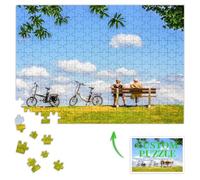 LANZOL Personalised Jigsaw Puzzle Custom Photo, 35/70/200/300/500/1000 Pieces Pets, Portraits, Landscapes Image Ideas Gifts for Family Friend Loved