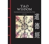 Lao Tzu Tao Wisdom Hardback Book Lao Tzu Multicolor