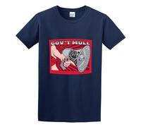 LAO-WANG Casual T-Shirt Gov't Mule Fall Tour 2014 Black XXL