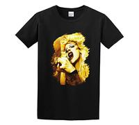 LAO-WANG Fashion T-Shirt Mens Hip-Hop Front Printed Hedwig and The Angry Inch Comedy Film Graphic Crewneck Black M