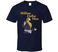 LAO-ZHANG Million Dollar Man Ted DiBiase Retro Wrestling T Shirt XL Black
