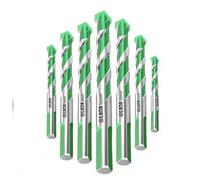 Laoa Masonry Tile Drill Bits Set 7 Pcs Sizes 3-12mm Super Hard Alloy Twist Steel