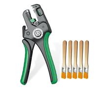 LAOA Wire Stripper Electrical Automatic Wire Stripper Tool self Adjusting from 8 AWG to 30 AWG for Electrician Crimping with 5 pcs Brushes (Express 6-7 Days to The UK)