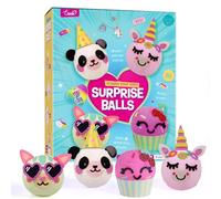 LAOESE DIY Craft for Kids - Make Your Own Surprise Balls - Birthday Gift for Kids Ages 4-12