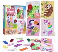 LAOESE First Mosaic Sticker Craft Kit, Childrens Creative Activity Sets, Ages 3 Years Plus