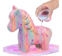 LAOESE Unicorns Paint Pouring Art Kit - DIY Craft for Kids Age 6-12, Arts and Crafts Kit for Girls & Boys, Toys Girls Boy Birthday Gift Ages 4 5 6 7 8 9 10 11 12+