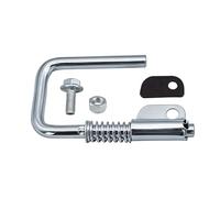 Laofudech M745H1 Spring Loaded Rafter Hook Retractable Nail Gun Hanger Replacement for Hitachi NR83A2 NR90AE Framing Nailers Heavy Duty Tool Hanger Trusses 1-Hole Bracket, 1-3/4" Hook