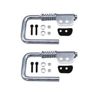 Laofudech M745H2 Spring Loaded Rafter Hook 2-Pack Retractable Nail Gun Hanger Replacement for Hitachi NR83A Max SN890CH2 Framing Nailers Heavy Duty Tool Hanger with 2-Hole Bracket - 1-3/4" Hook